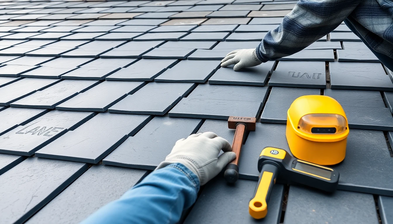 Slate Roofing Installation
