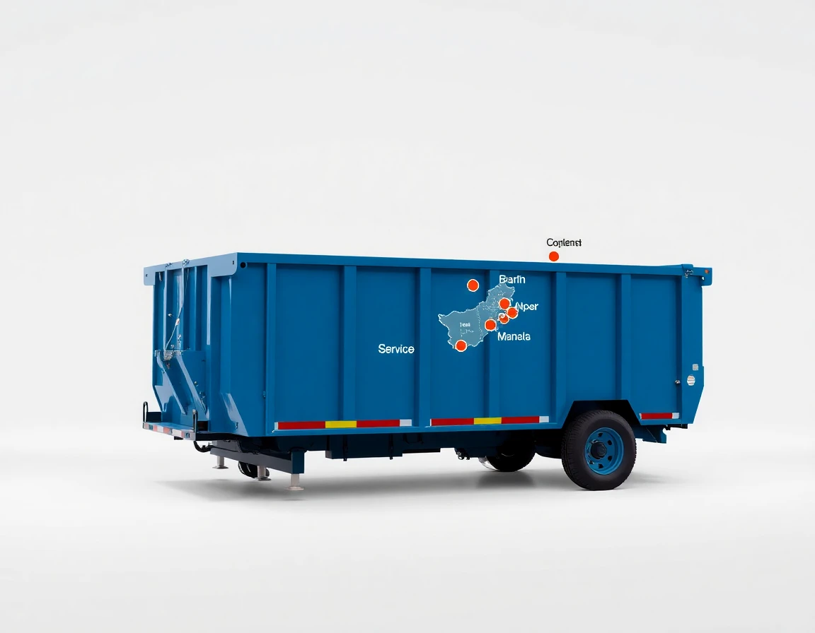 Dumpster Service Areas Map
