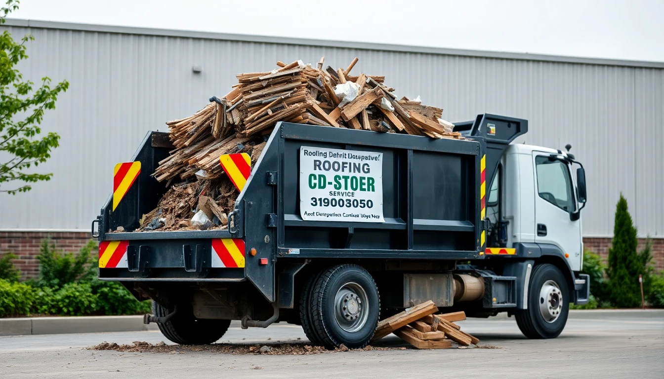 Roofing Debris Disposal