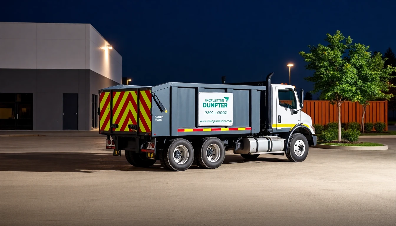 Event Cleanup Dumpster
