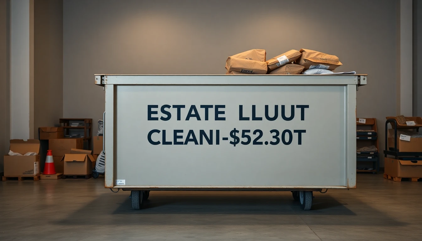 Estate Cleanout Dumpster