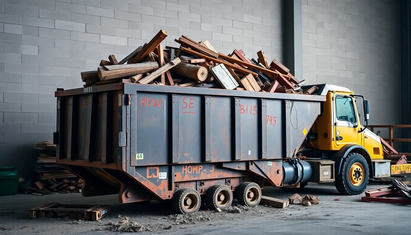 Demolition Debris Dumpster