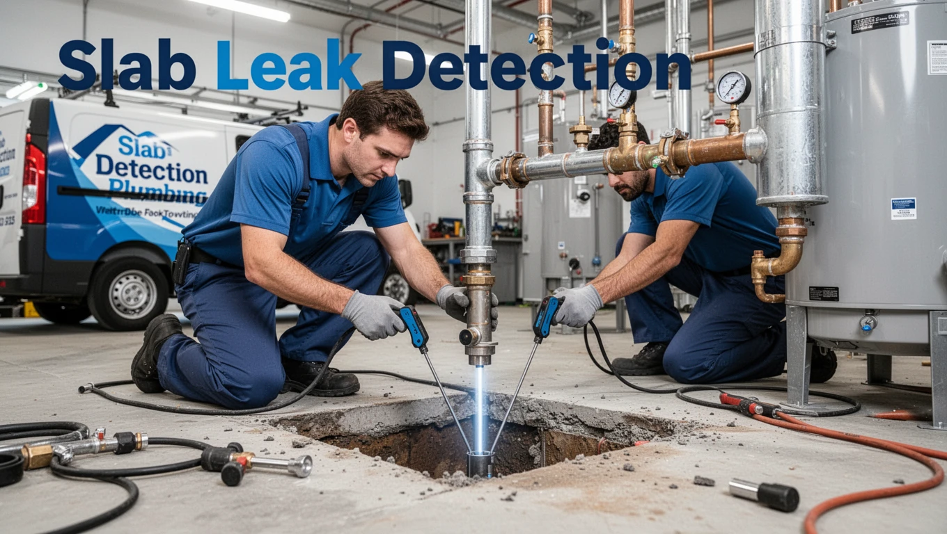 Slab Leak Detection