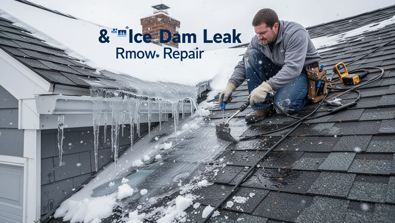 Snow & Ice Dam Leak Repair
