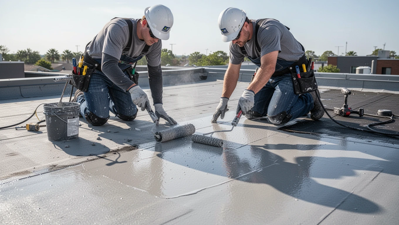 Flat Roof Repair & Sealing