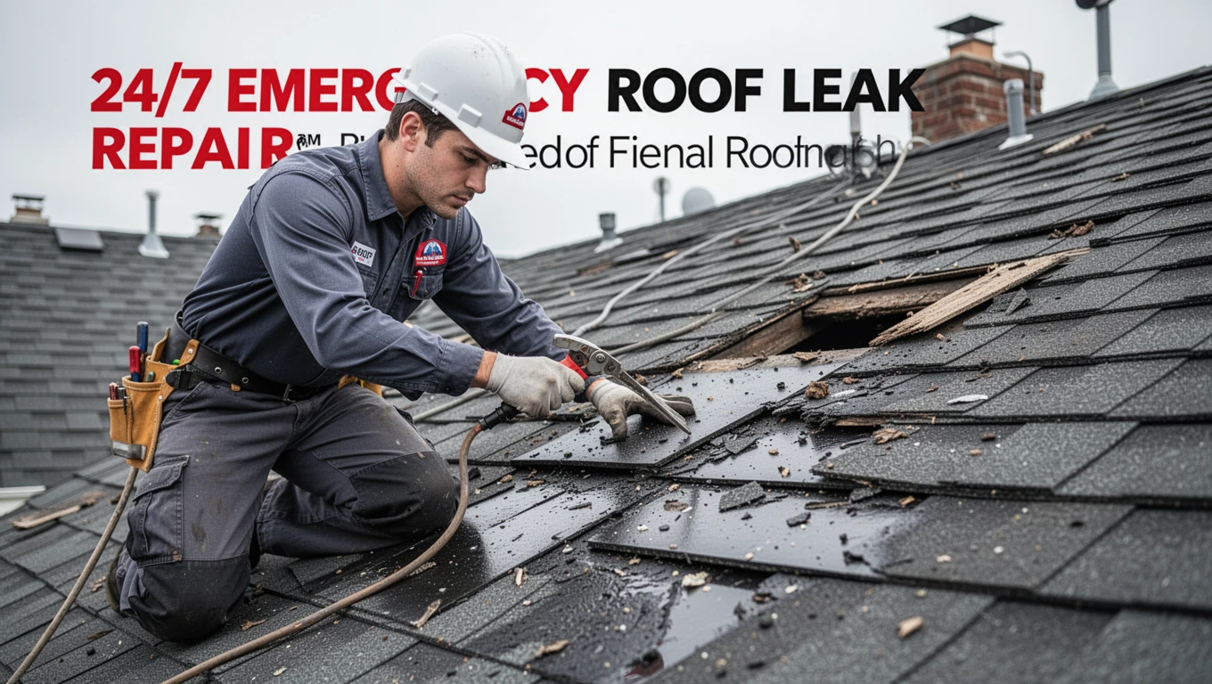 24/7 Emergency Roof Leak Repair
