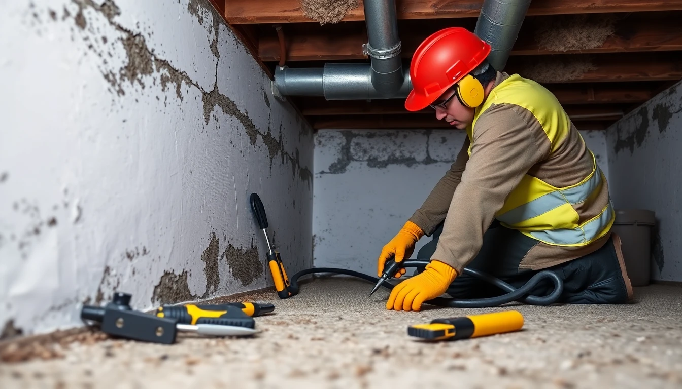 Crawl Space Mold Removal