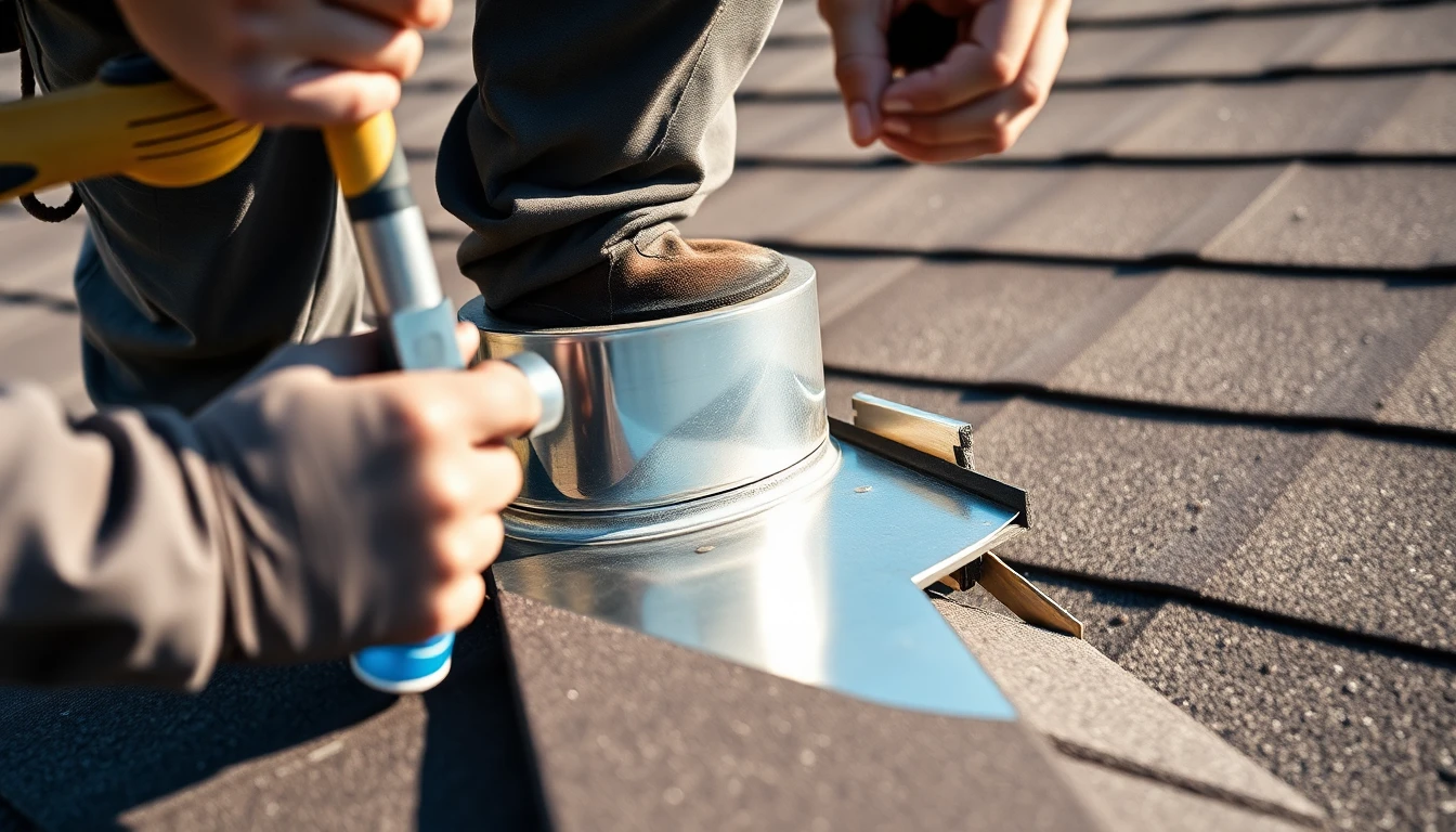 Roof Flashing Repair