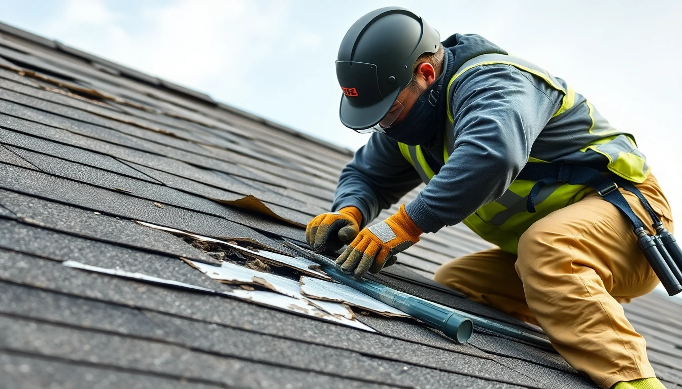 Wind Damage Roof Repair