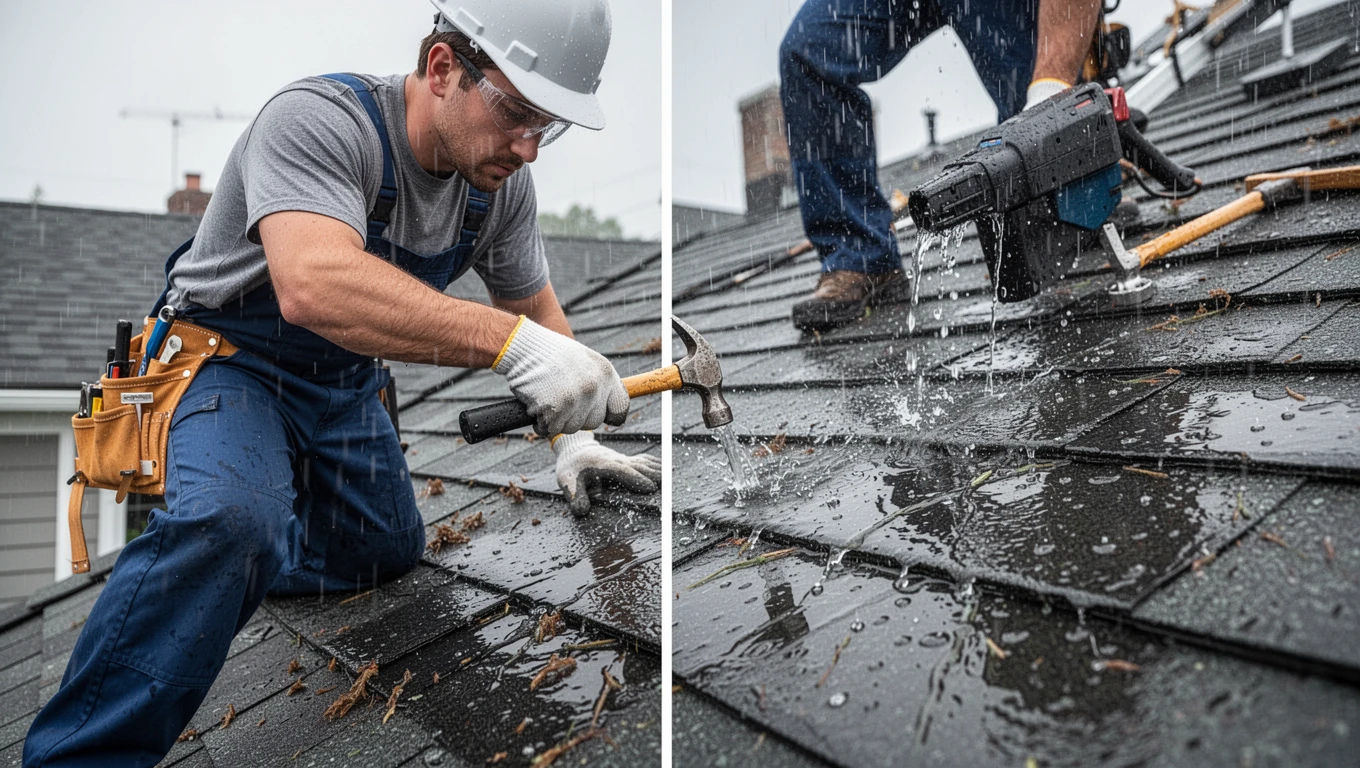 Heavy Rain Leak Repair