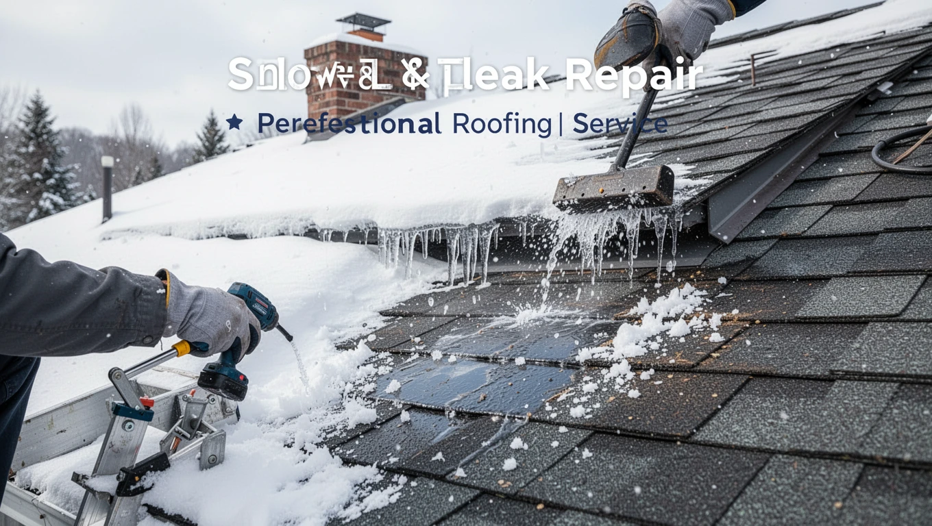 Snow & Ice Dam Leak Repair