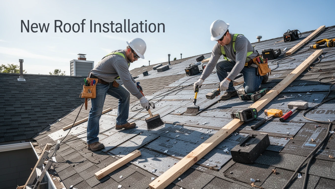 New Roof Installation