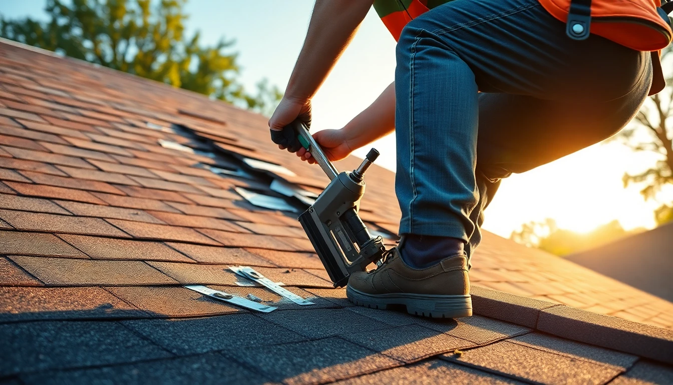 Wind Damage Roof Repair