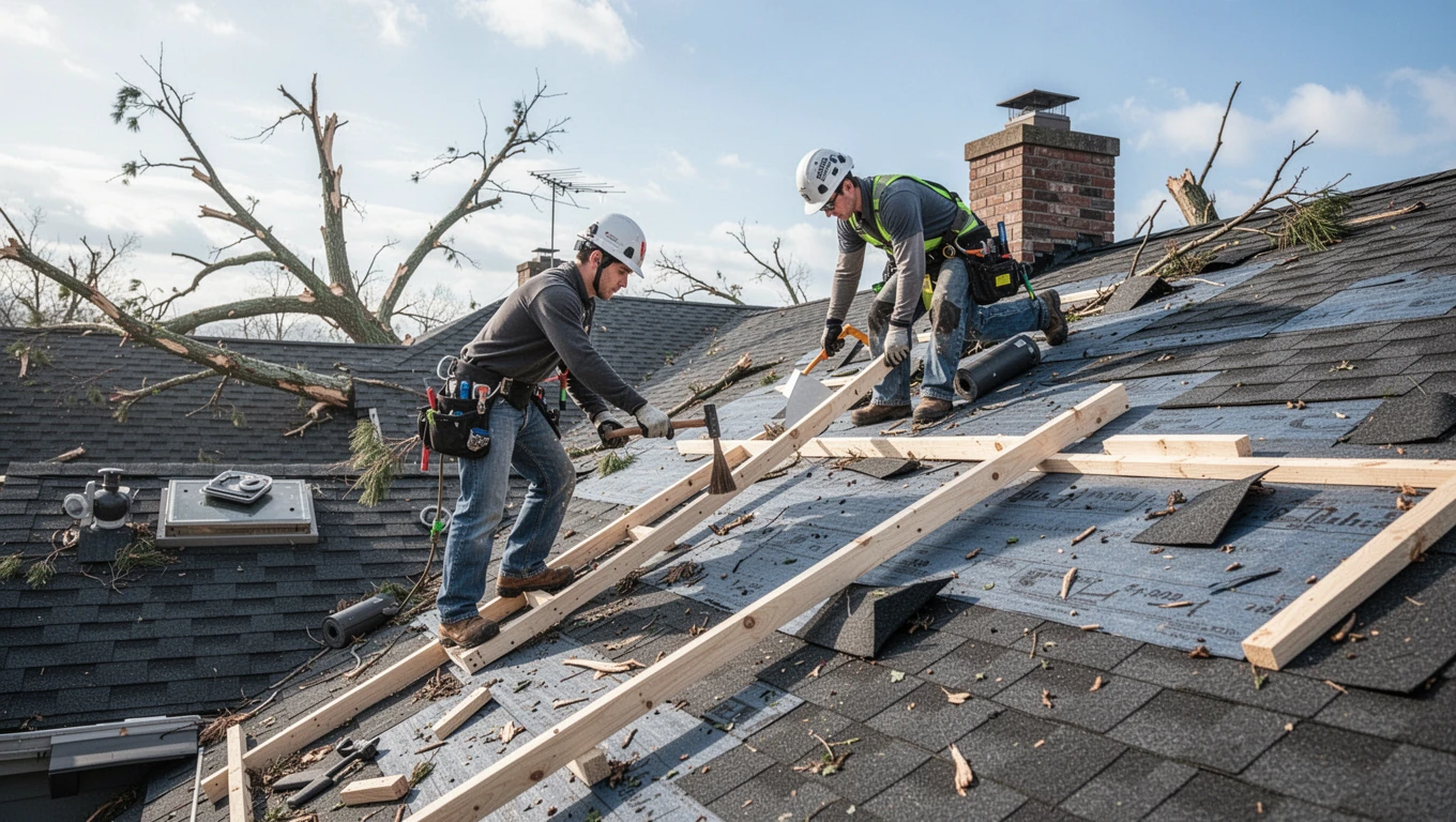 Wind Damage Repair