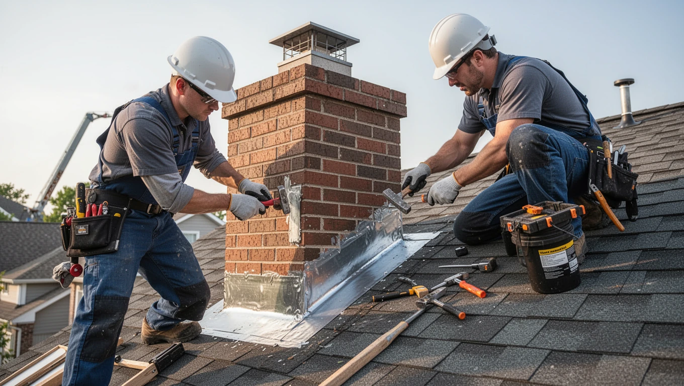 Chimney Flashing Repair