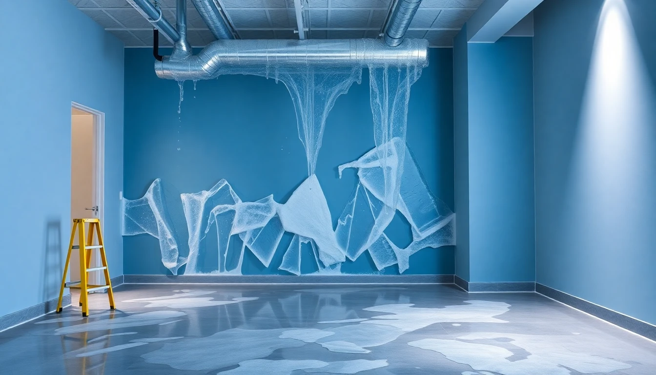 Ice Dam Water Damage Repair