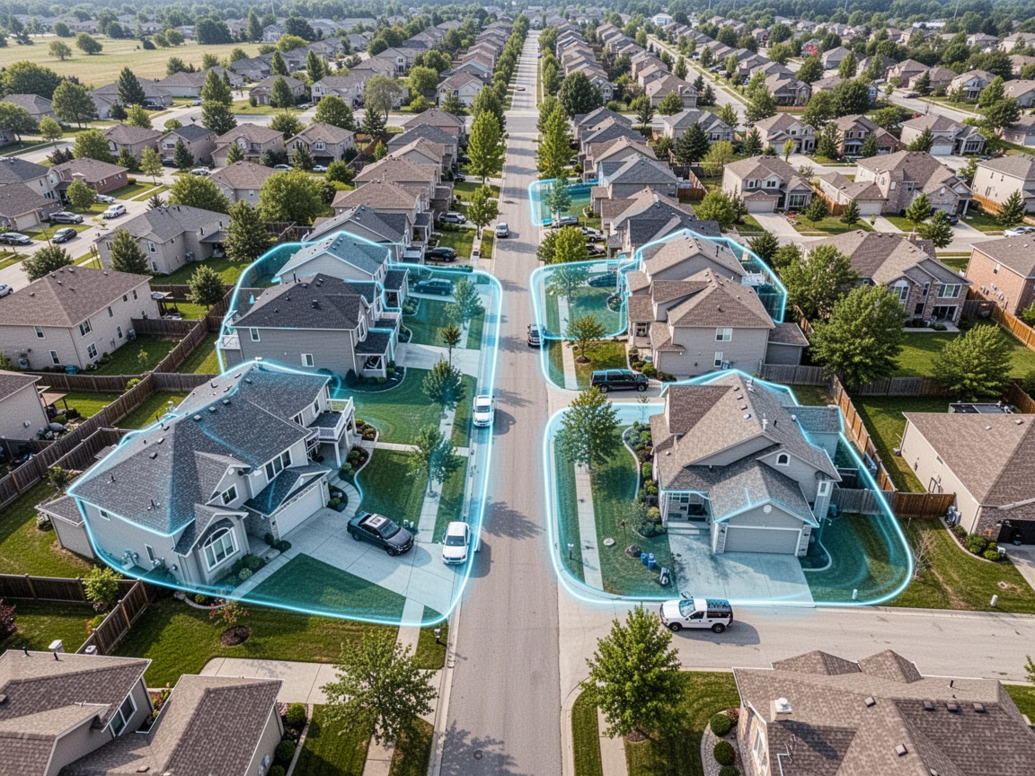 Roofing Service Areas Map
