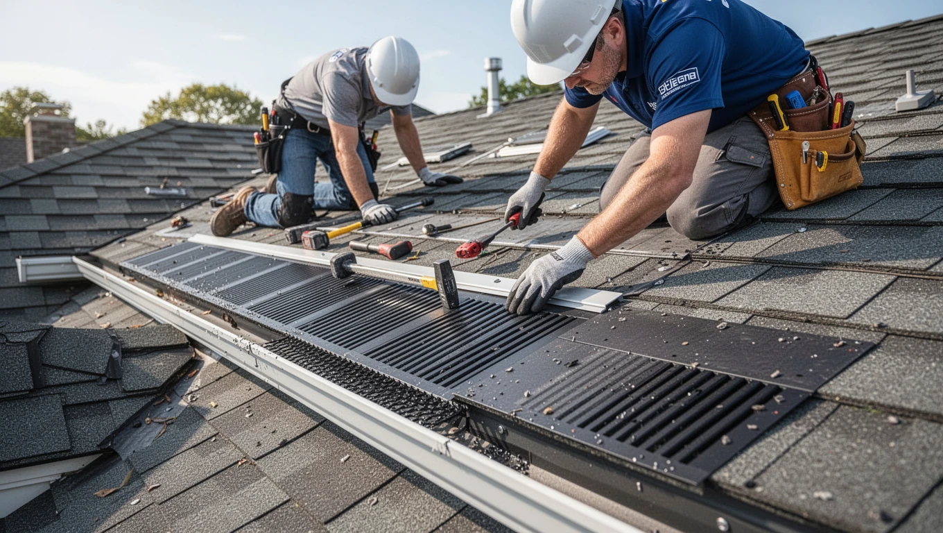 Gutter Guard Installation
