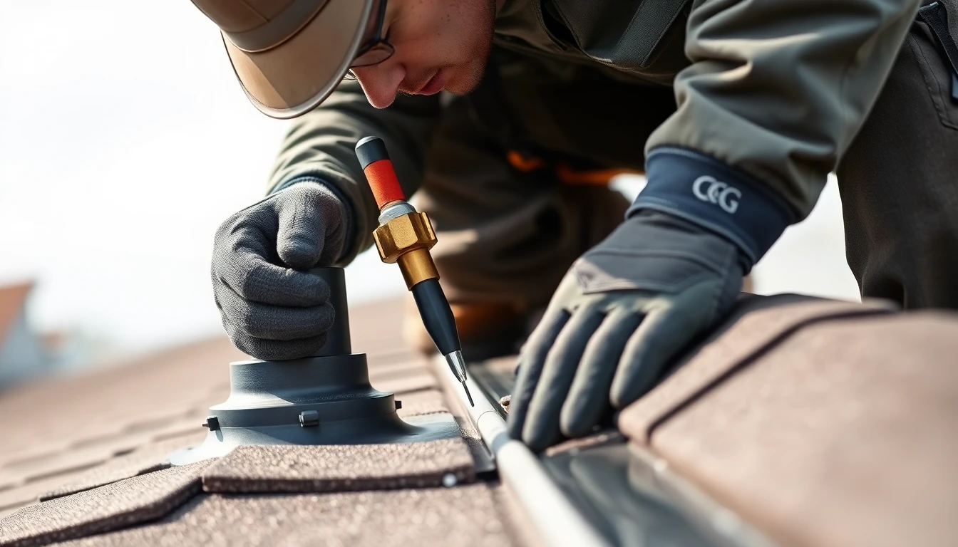 Roof Flashing Repair