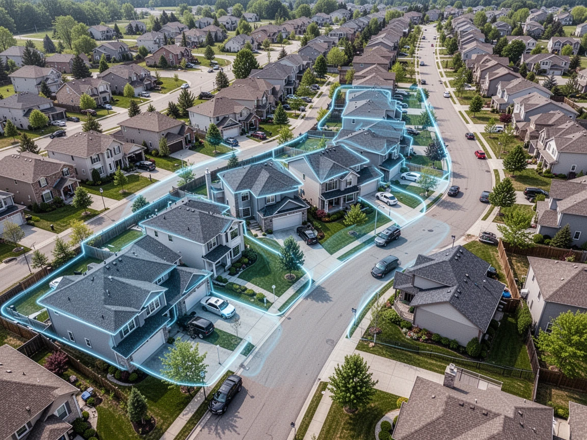 Roofing Service Areas Map