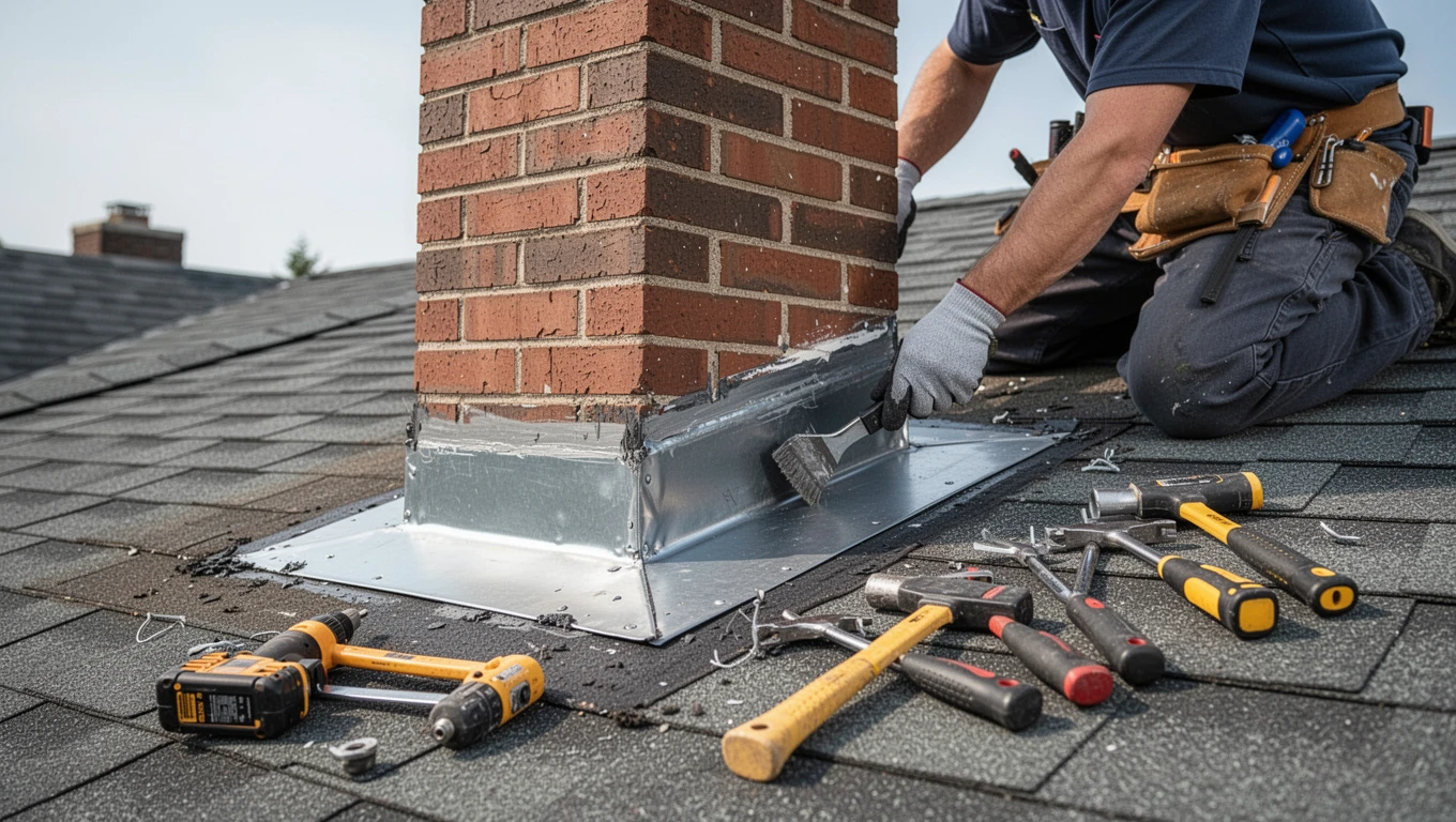 Chimney Flashing Repair