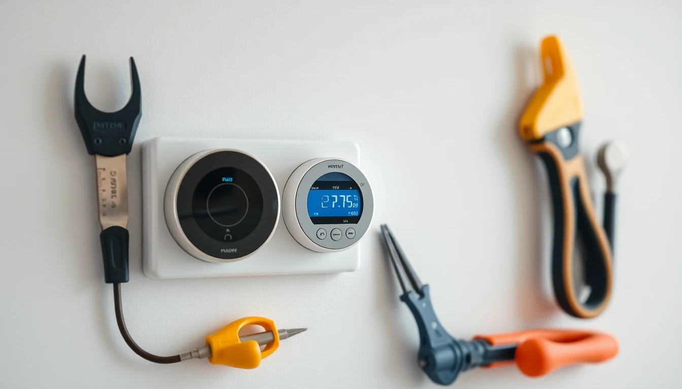 Thermostat installation