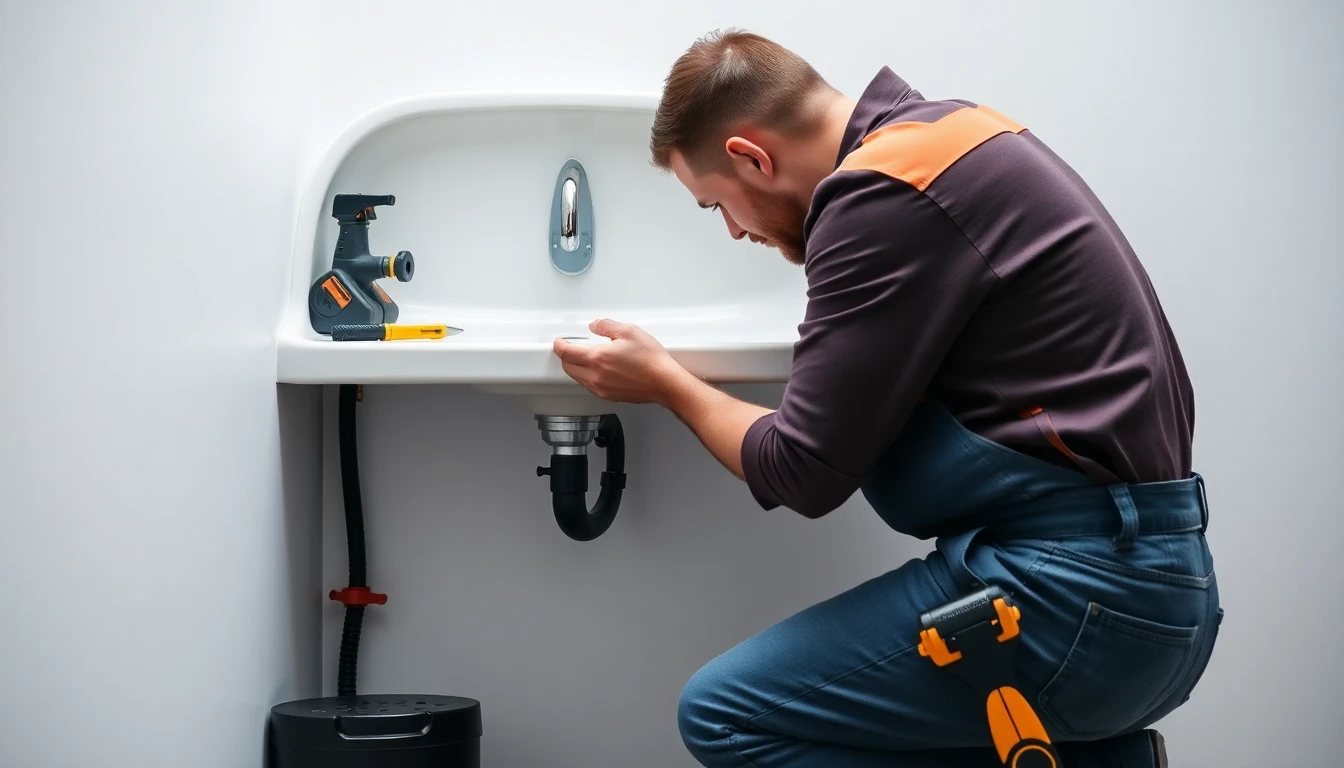 Sink installation