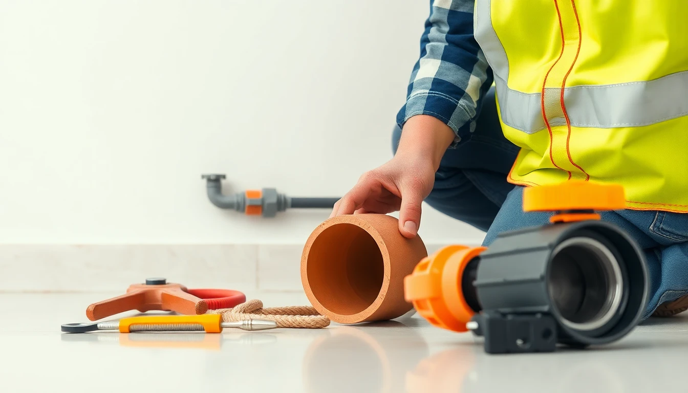 Sewer line repair