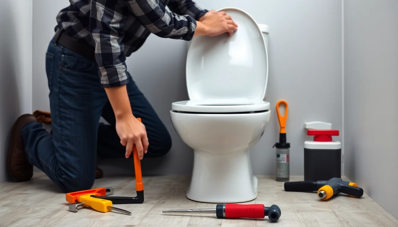 Toilet repair