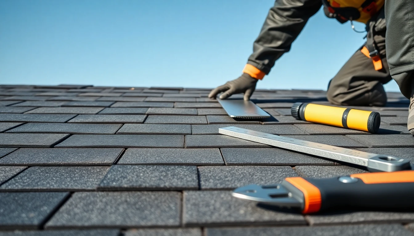 Asphalt shingle repair