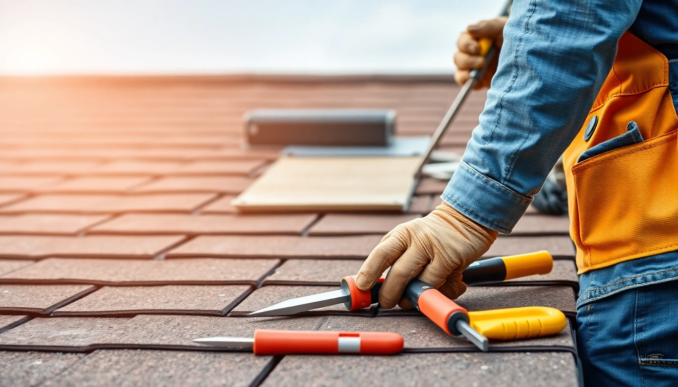 Roof leak repair