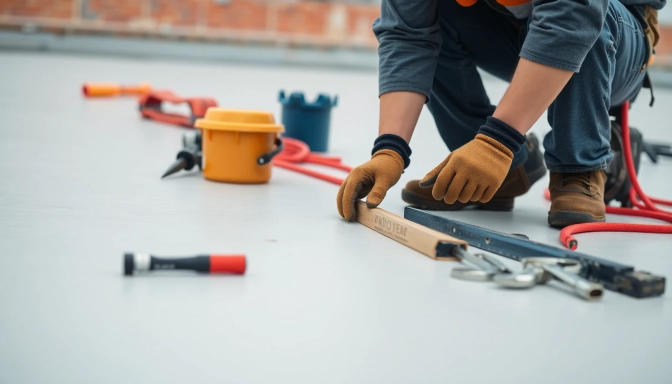 Flat roof repair