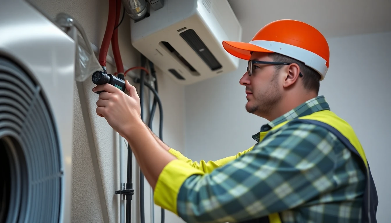 Heating system repair