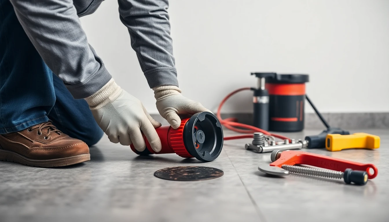 Slab leak repair