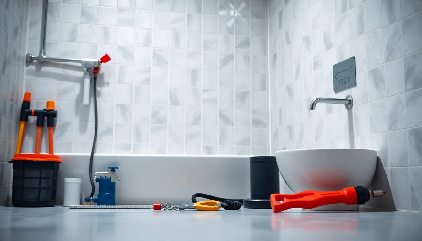 Bathroom plumbing