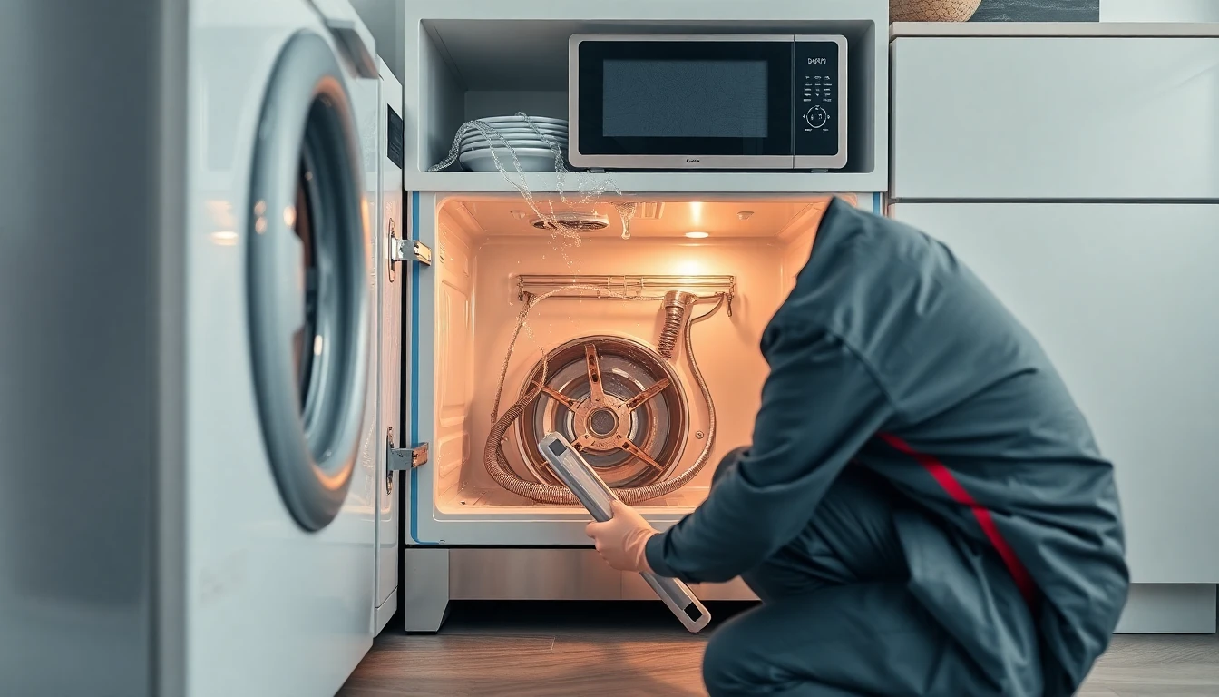 Appliance Leak Cleanup