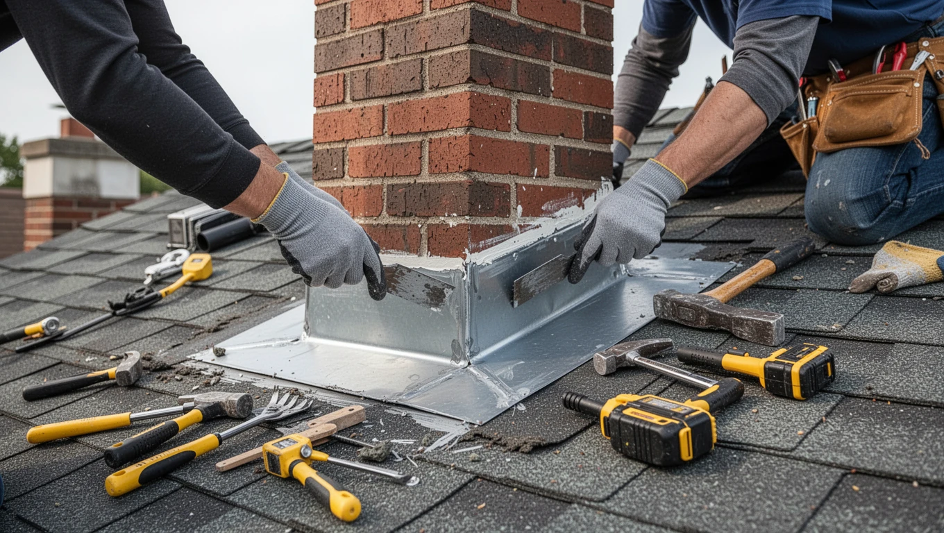 Chimney Flashing Repair