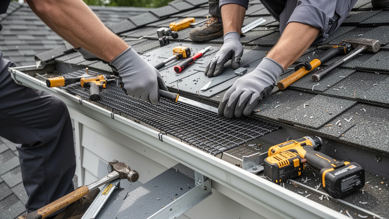 Gutter Guard Installation