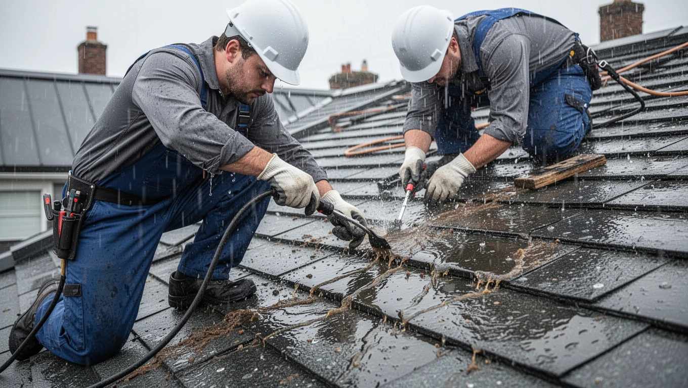 Heavy Rain Leak Repair