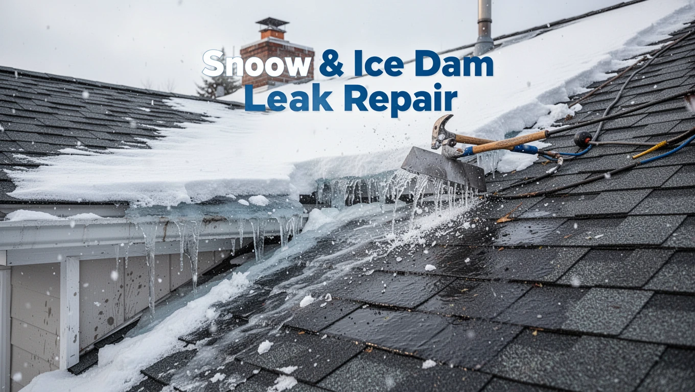 Snow & Ice Dam Leak Repair