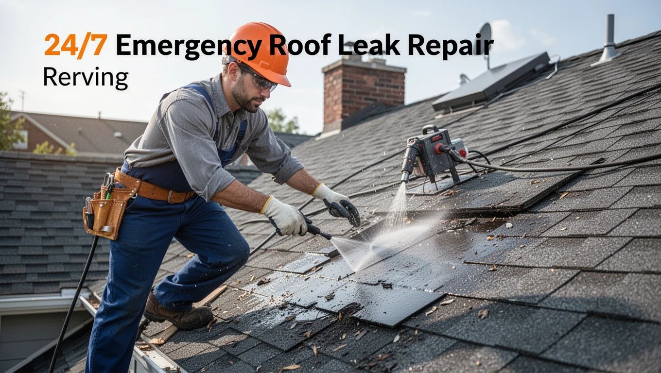 24/7 Emergency Roof Leak Repair