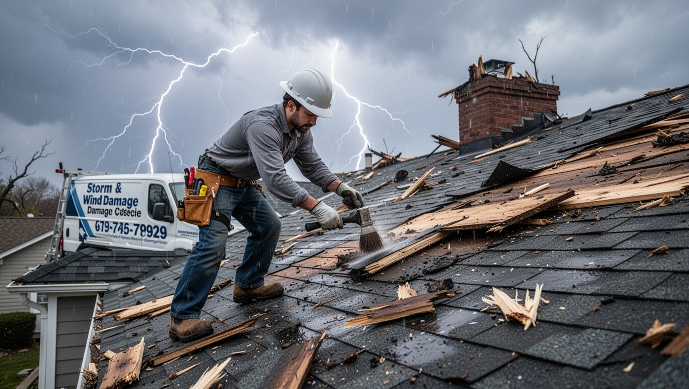 Storm & Wind Damage Repair