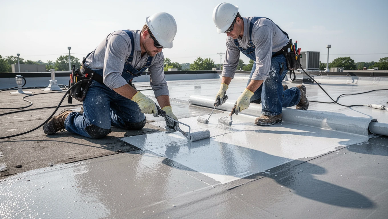 Flat Roof Repair & Sealing