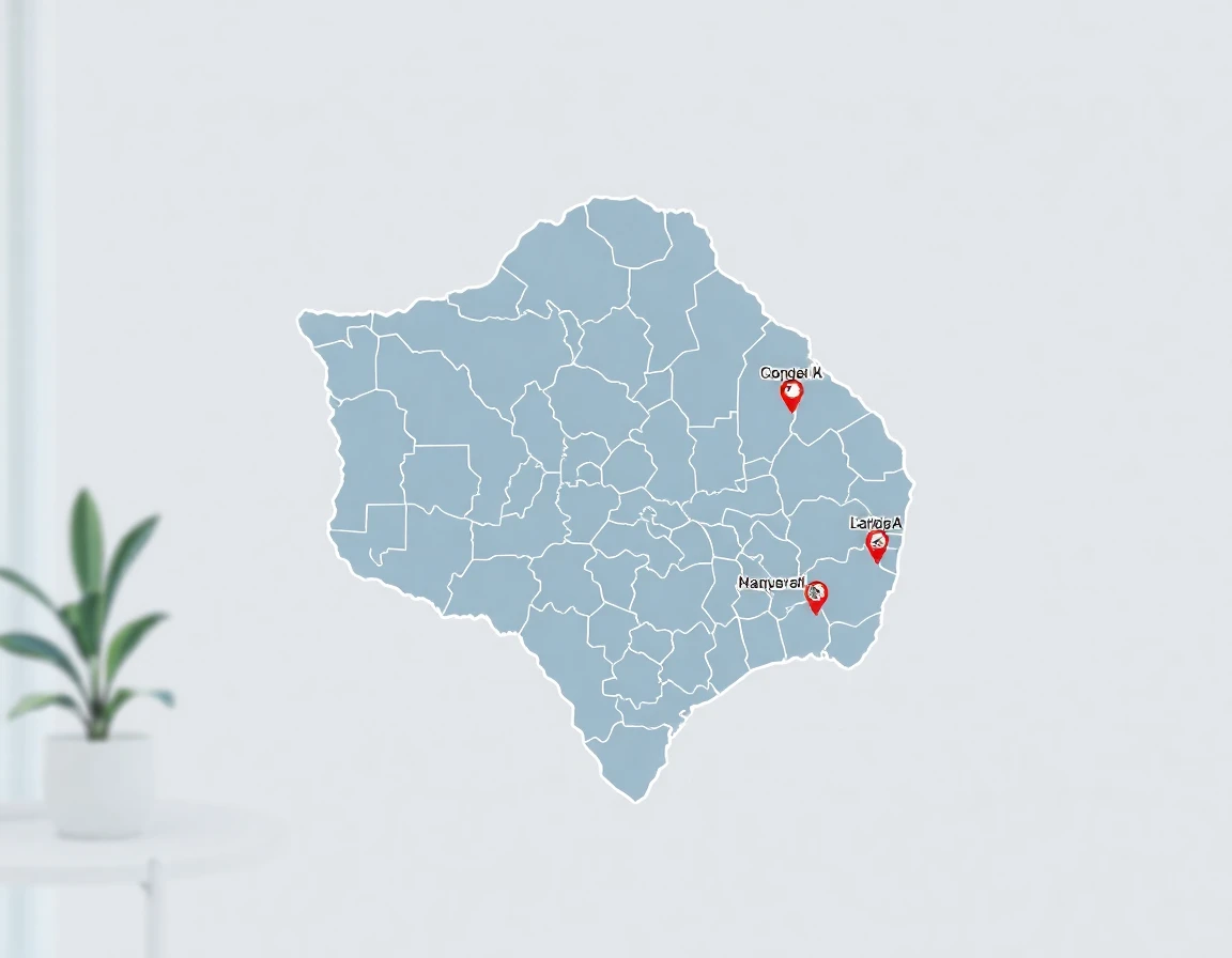 Plumbing Service Areas Map
