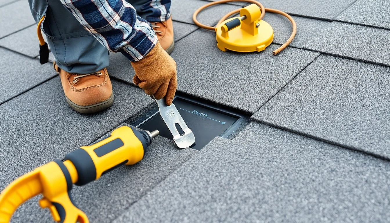 Roof Flashing Repair