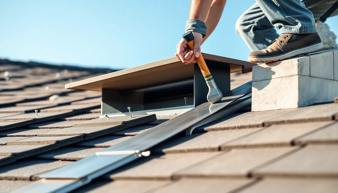 Roof Flashing Repair