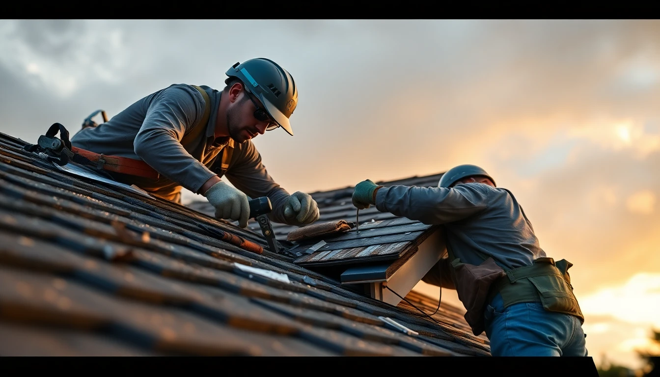 Wind Damage Roof Repair