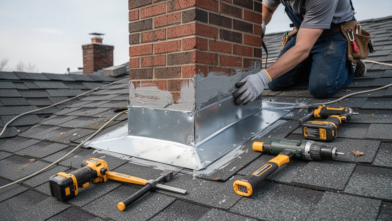 Chimney Flashing Repair
