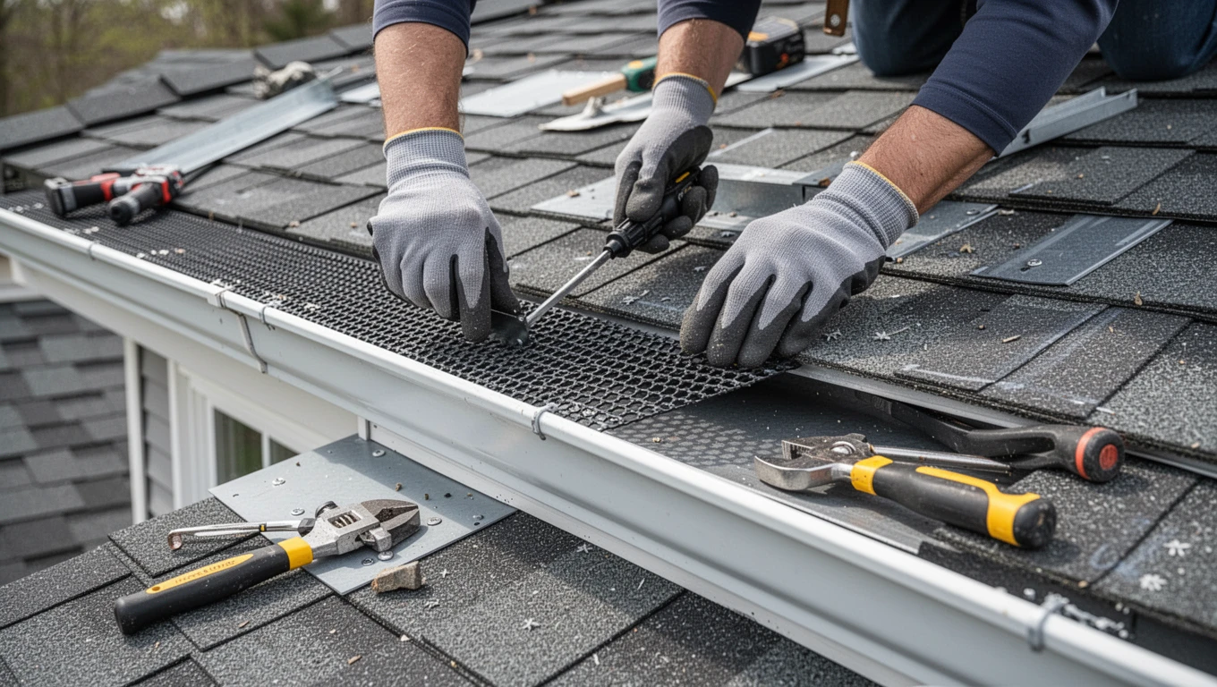 Gutter Guard Installation