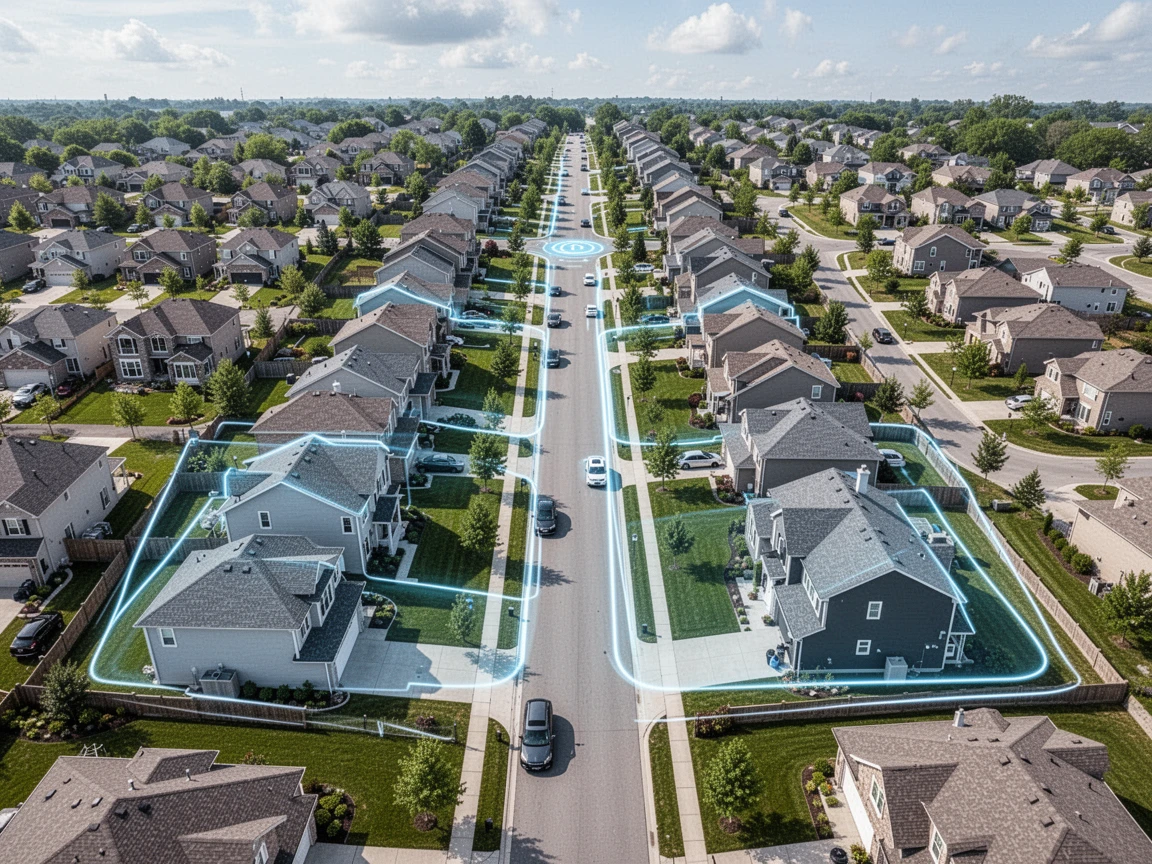 Roofing Service Areas Map